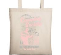 Camping Society "Let's Sleep Under The Stars May The Mountains Be with You", natürliche ökologische Baumwolle, Beige