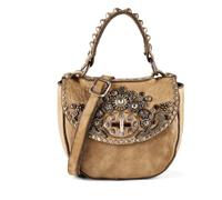 Campomaggi Afrodite Mini Bag Handtasche Leder 16 cm braun