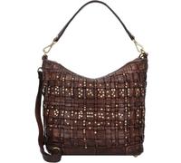 Campomaggi Edera Schultertasche Leder 30 cm moro (tasko01113) braun