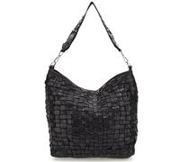 Campomaggi Schultertasche Edera Leder 30 cm Schwarz