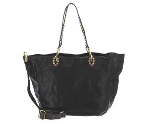 CAMPOMAGGI Everyday Leather Bag Shopping Bag Grigio