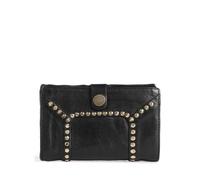 Campomaggi Geldbörse schwarz, Leder, Damen