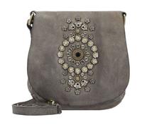 Campomaggi Giada Mini Bag Umhängetasche Leder 17 cm grau