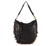 Campomaggi Gianna Schultertasche Leder 28 cm schwarz