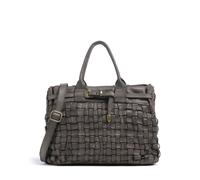 Campomaggi Handtasche grau, Leder, Damen