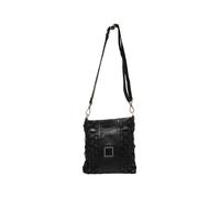 Campomaggi Hobo Bags - Intricately Woven Leather Shoulder Bag With Adjust - Gr. unisize - in Schwarz - für Damen