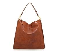 Campomaggi Schultertasche cognac, Leder, Damen
