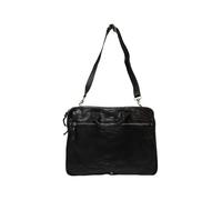 Campomaggi Laptoptaschen - Rectangular Black Leather Work Bag With Multiple P - Gr. unisize - in Schwarz - für Damen