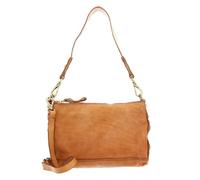 Campomaggi Leder Umhängetasche Schultertasche Crossbody Bag Cammello hellbraun