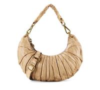 Campomaggi Luna Schultertasche Leder 34 cm beige