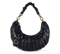 Campomaggi Luna Schultertasche Leder 34 cm blau