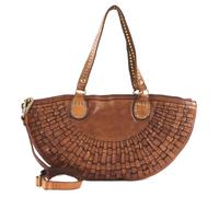 CAMPOMAGGI Medium Half Moon Shopping Bag M Cognac