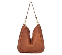 Campomaggi Mogano Schultertasche Leder 44 cm cognac (TAS041803) braun