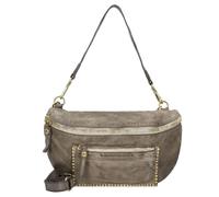 Campomaggi Nicole Umhängetasche Leder 32 cm grau
