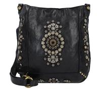 Campomaggi Nora Umhängetasche Leder 28 cm schwarz