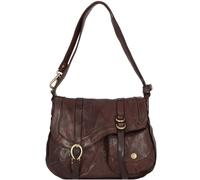 Campomaggi Schultertasche Leder 24 cm braun