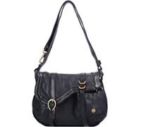 Campomaggi Schultertasche Leder 24 cm nero (C023920ND-X0001-C0001) schwarz