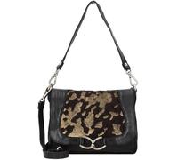 Campomaggi Schultertasche Leder 26 cm cioccolato+oro+t-nero