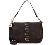 Campomaggi Schultertasche dunkelbraun, Leder, Damen