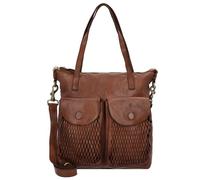 Campomaggi Schultertasche Leder 33 cm cognac (TAS014328) braun