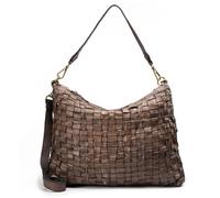 Campomaggi Schultertasche Leder 42 cm braun