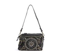 Campomaggi Schultertasche schwarz, Leder, Damen