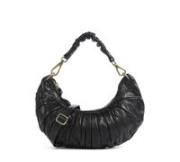 Campomaggi Schultertasche schwarz, Leder, Damen