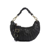 Campomaggi Schultertasche schwarz, Leder, Damen