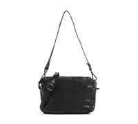 Campomaggi Schultertasche schwarz, Leder, Damen