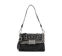 Campomaggi Schultertasche schwarz, Leder, Damen