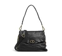 Campomaggi Nadia Schultertasche Leder 28 cm schwarz