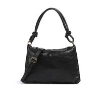 Campomaggi Schultertasche schwarz, Leder, Damen