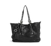 Campomaggi Shopper schwarz, Leder, Damen