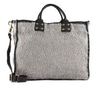 CAMPOMAGGI Shopping Bag L Naturale + Oro + T / Grigio