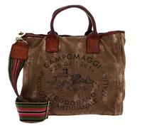 CAMPOMAGGI Shopping Bag S Bronzo - T / Cognac + St. Nera