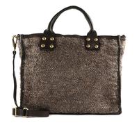 CAMPOMAGGI Shopping Bag S Naturale + Oro + T / Moro