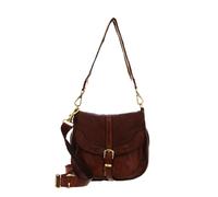 CAMPOMAGGI Shoulder Bag With Buckle M Cognac