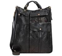 Campomaggi Tokio Handtasche Leder 32 cm schwarz