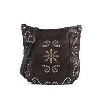 Campomaggi Umhängetasche dunkelbraun, Leder, Damen