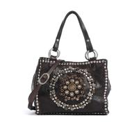 Campomaggi Umhängetasche dunkelbraun, Rindsleder, Damen