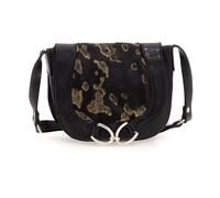 Campomaggi Umhängetasche M Leder 22 cm cioccolato+oro+t-nero