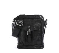 Campomaggi Umhängetasche schwarz, fein genarbtes Rindsleder, Herren