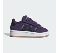 Sneaker ADIDAS ORIGINALS "CAMPUS 00S COMFORT CLOSURE ELASTIC LACE KIDS", Kinder, Gr. 21, aurora plum, core schwarz, cloud weiß, Leder, Synthetik, Schuhe, für Kinder (61688216-21) aurora plum, core sch