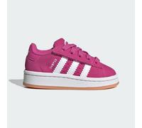 Sneaker ADIDAS ORIGINALS "CAMPUS 00S COMFORT CLOSURE ELASTIC LACE", Kinder, Gr. 23, rosa (semi lucid fuchsia, cloud weiß, gum 2), Leder, Synthetik, Schuhe Sneaker, für Kinder (11811202-23) semi lucid
