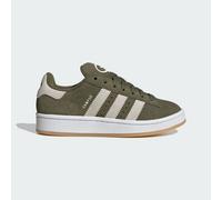 Sneaker ADIDAS ORIGINALS "CAMPUS 00S KIDS", Gr. 38, medium schwarz khaki, sanftes weiß, cloud weiß, Leder, sportlich, Schuhe (64990269-38) medium schwarz khaki, sanftes weiß, cloud weiß