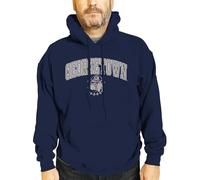 Campus Colors NCAA Kapuzen-Sweatshirt mit Aufdruck "Arch & Logo", langärmelig, Unisex, Marineblau, XX-Large