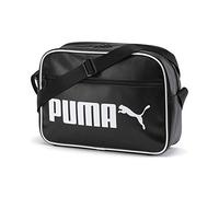 PUMA Unisex - Erwachsene Campus Reporter Retro umhängetasche, Black, OSFA