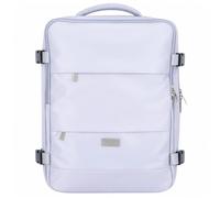 Camry CR 6880lp Reiserucksack 24 Liter, Handgepäck Rucksack mit Laptopfach bis 17 Zoll, Schuhfach, Nassfach, RFID-Fach, Business, Sport und Reisen, hell lila