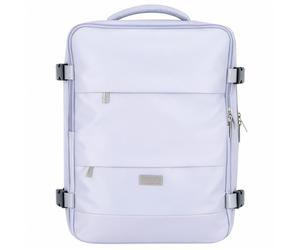 Camry CR 6880lp Reiserucksack 24 Liter, Handgepäck Rucksack mit Laptopfach bis 17 Zoll, Schuhfach, Nassfach, RFID-Fach, Business, Sport und Reisen, hell lila