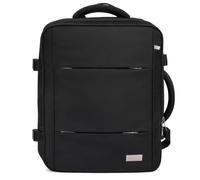 Camry CR 6881b Business Rucksack 24 L erweiterbar, Handgepäck Rucksack 40x20x30 cm, Laptoprucksack bis 15,6 Zoll, RFID, USB, YKK-Reißverschlüsse, wasserabweisend, schwarz